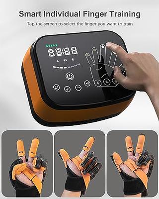 Robot Gloves Splint, Comfortable Fit Finger Rehabilitation Trainer