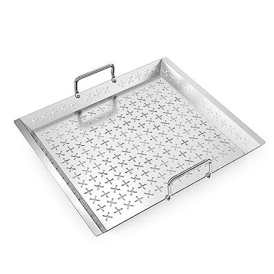 Eyourlife 1 Piece 18/8 Stainless Steel Air Fryer Basket for Oven, Oven Rack  Bacon Rack 12 x 8.8 Inch, Baking Sheet for Oven Dishwasher Safe for