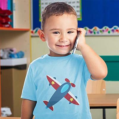 Toddler T-Shirt Airplane Blue Airplane Pilot Airplane Flying