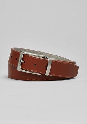 Brooks Brothers Braided Cotton Belt, Red, Size 32