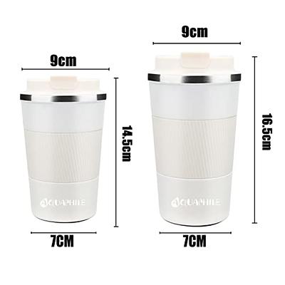 AQUAPHILE Reusable Coffee Cup, Coffee Travel Mug with Leak-proof