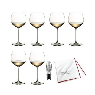 Riedel Veritas Champagne Wine Glasses, Buy 6 Get 2