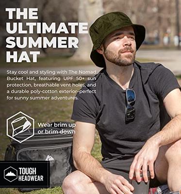 Tough Headwear Bucket Hats for Men - Fishing Hat - Mens Beach Hat