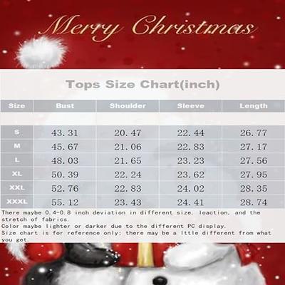 YanHoo Christmas Hoodie Sweatshirts Women Christmas Gifts 2023 Long Sleeve  Casual Oversized Crewneck Sweatshirt Fall Ugly Funny Christmas Graphic Tops  for Teen Girls 