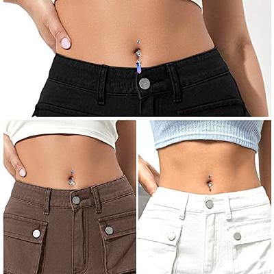 Longita Belly Button Ring Silver Gold Belly Button Rings Surgical Steel  Belly Button Ring Clicker Belly Rings for Women Hypoallergenic Belly  Piercing