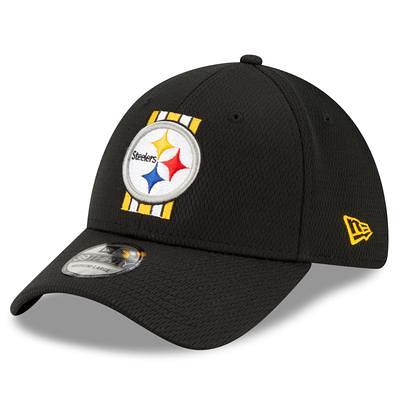 Dick's Sporting Goods New Era Men's Pittsburgh Steelers 39Thirty White  Stretch Fit Hat