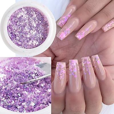 Dazzling Clear White Nail Art Glitter Diy Manicure Small Sequins