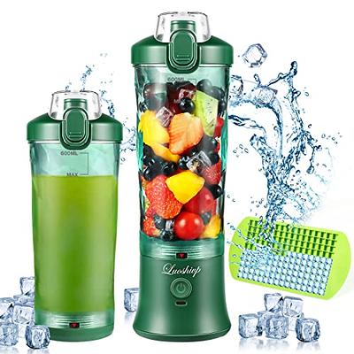 Personal Blender, Portable Blender with USB Rechargeable Mini Fruit Juice  Mixer,Personal Size Blender for Smoothies, Shakes, Protein Shake and Baby