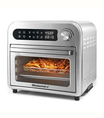 EUROTO Air Fryer Toaster Oven 26 Qt. Stainless 24-in-1 Digital