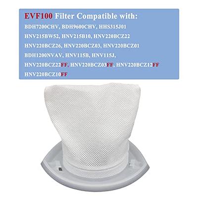 HQRP Filter for Black+Decker HNV115B, HNV115J, HNV215B, HNV220B