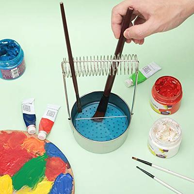 MyLifeUNIT Portable Artist Brush Washer, Paint Brush Cleaner with