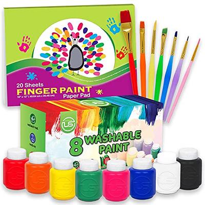  Crayola My First Fingerpaint Kit, Washable Paint, Gifts, Ages  1, 2, 3, 4, 5 : Toys & Games