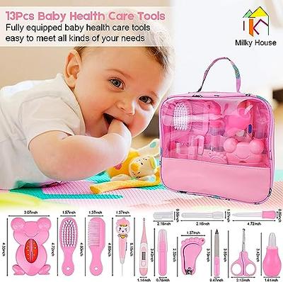  Lictin Baby Grooming Kit 15PCS Baby Health Care Set Portable  Baby Travel Kit, Safety Cutter Baby Nail Kit for Nursing Baby Girl Boys  Heath and Grooming (Blue) : Baby
