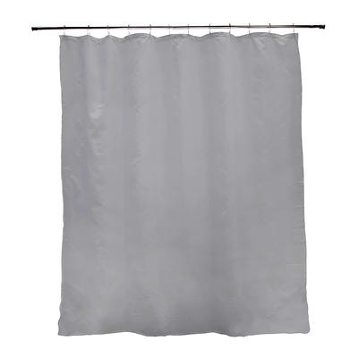 Dainty Home PEVA 72 in. W x 70 in. L in Clear Clear Shower Curtain with  Magnets White Shower Curtain Waterproof Shower Curtain Liner 6GSLCL - The  Home