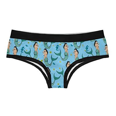 Womens Shark Panties Funny Shark Bite Bikini Brief Vacation Graphic  Underwear For Ladies 