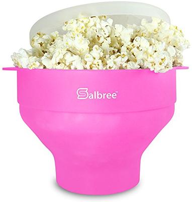 Popco Silicone Microwave Popcorn Popper with Handles - 15 Colors, BPA Free,  Dishwasher Safe