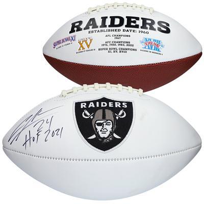 Derek Carr New Orleans Saints Autographed White Panel Football