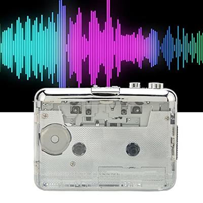 Cassette Player Tape Record with 3.5mm Headphone Jack Control