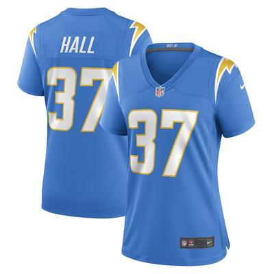 Los Angeles Chargers Alternate Custom Game Jersey Navy Custom