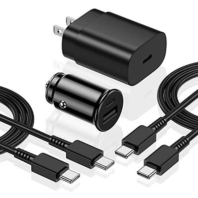 Type C Charger Fast Charging 48W Car Lighter Adapter with 3FT Android Auto  Car Charger Type C Cable for Samsung Galaxy Z Flip5 Fold5 A14 5G S23 Ultra  S22 S21 S20 S10