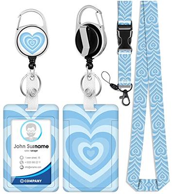 Toykee ID Badge Holder with Lanyard and Retractable Badge Reel Clip, Boho  Abstract Art Card Name Tag Lanyard Vertical ID Protector Bage Clips for  Nurse Nursing Doctor Teacher Student - Yahoo Shopping