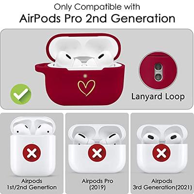 AIIEKZ Compatible with AirPods 3 Case Cover 2021, Soft Silicone