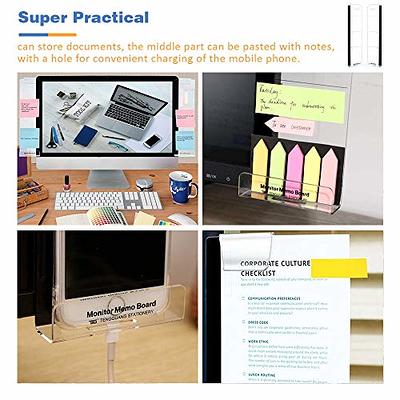  Qilery 4 Pcs 11 x 17 Inch Acrylic Sign Holder, Standing Sign  Holder Table Top Transparent Plastic Document Slant Back Display Stand for  Workers Teachers Office School Menu Desktop : Office Products