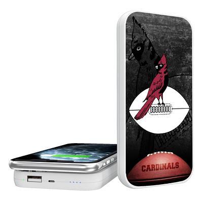 Keyscaper White Louisville Cardinals 5000mAh Wireless Power Bank