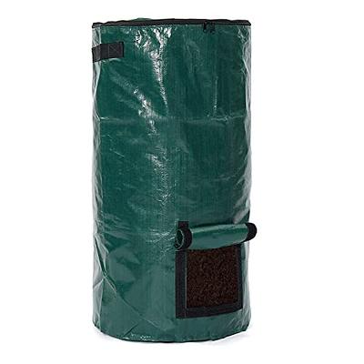 MEKKAPRO 3-Pack 72 Gallons Garden Bag Reusable Yard Waste Bags Green
