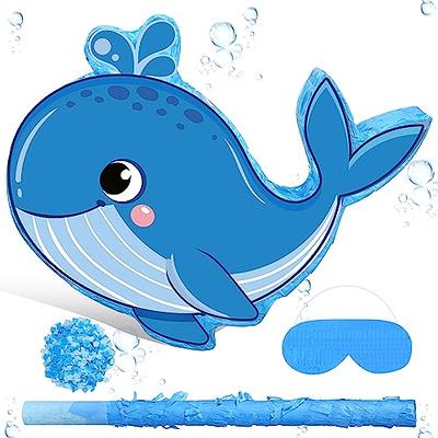  Small Dolphin Pinata with Pinata Stick Blindfold and