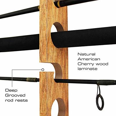 Rush Creek Creations 8-Rod Wall or Ceiling Fishing Rod Storage