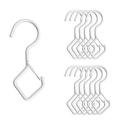 HEDGBOBO 12 Pack 4 Windproof S Hooks Heavy Duty with Safety