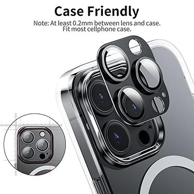 Mansoorr for iPhone 15 Pro/iPhone 15 Pro Max Camera Lens Protector,[Up