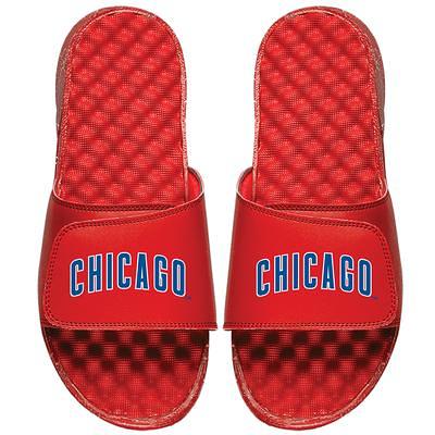 Nike Chicago Cubs Off-Court Wordmark Slide Sandals in Black