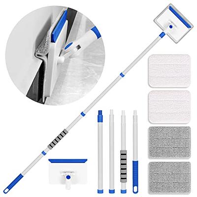 Baseboard Cleaner Tool with Handle, Wall Cleaner with Extendable Long  Handle ,Door Frame Cleaning Tool Including 4 Reusable Cleaning Pads. Quick  Clean Baseboard Cleaning, Ceiling and Wall. - Yahoo Shopping