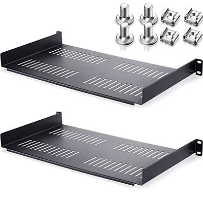 1U 19' Wide Server Rack Shelf - 20' deep - Rack Shelves