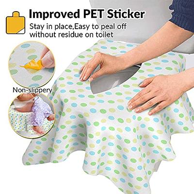 Gimars 20 Packs Disposable Travel Toilet Seat Covers Extra Large,  Individually Wrapped Waterproof Potty Shields, Non Slip Toddler Potty  Training Seat Covers for Kids and Adults, Green Dots Design - Yahoo Shopping