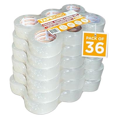 Tape King Clear Packing Tape - XL 110 Yards Per Roll (36 Rolls) - 1.88 Inch  Wide Stronger & Thicker 2.7mil, Heavy Duty Adhesive Industrial Depot Tape  for Moving Packaging Shipping and Commercial - Yahoo Shopping