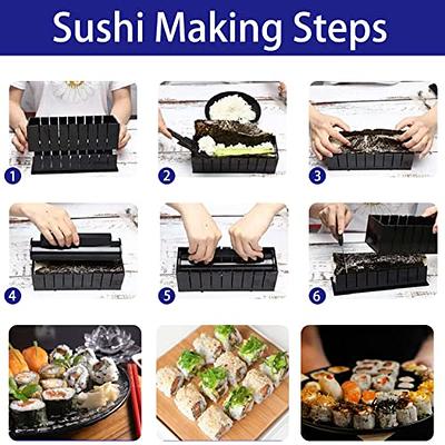 Sushi Maker, All in 1 Easy Sushi Making Kit for Beginners, Sushi Kit with  knife