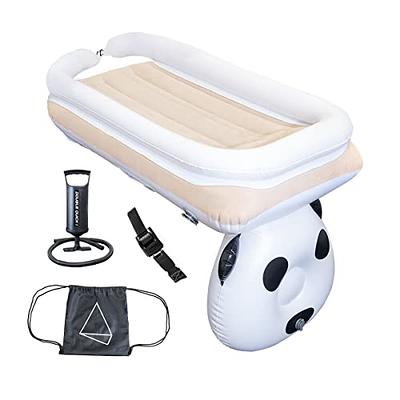  MueKeesam Inflatable Toddler Travel Bed, Baby Airplane Seat  Extender, Inflatable Airplane Bed for Kids Included Inflatable Travel Bed,  Manual Pump, Travel Bag : Baby