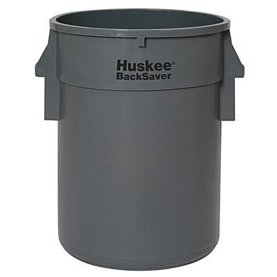 Continental 25GY Swingline 25 Gallon Gray Square Trash Can