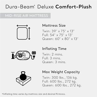 Colchón Hinchable Doble Intex Dura-beam Standard Pillow Rest Mid-rise -  Beige