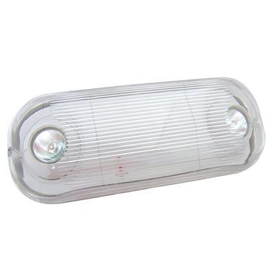 Dual Head LED Emergency Light with Battery Backup