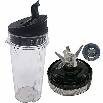 Blendin 2 Pack 32 Ounce Cup with Sip N Seal Lids, Compatible with