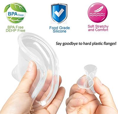 Momcozy Milk Collector Only Compatible with Momcozy S9 Pro/S12 Pro.  Original S9 Pro/S12 Pro Breast Pump Replacement Accessories, 1 Pack