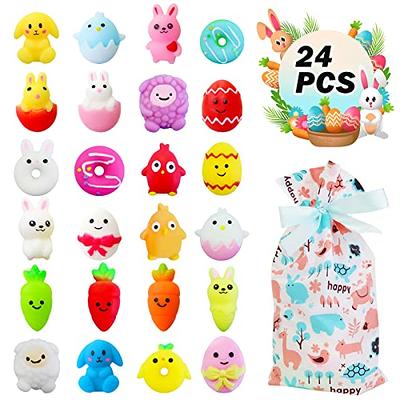 12pcs Easter Basket Fillers Easter Eggs Filled with Mini Animals Stress  Relief Toy, Easter Party Favors for Boys, Girls and Kids 