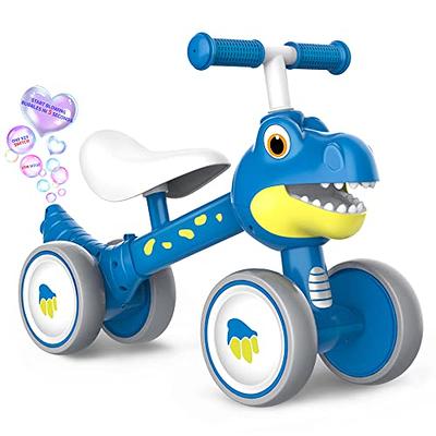 Baby Balance Bike Toys for 1 Year Old Gifts Boys Girls 10-24 Months Kids  Toy Toddler Best First Birthday Gift Children Walker No Pedal Infant 4  Wheels