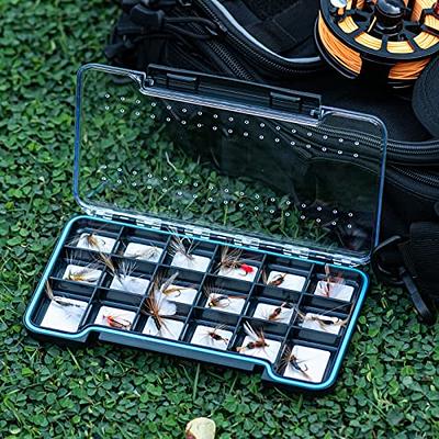 Goture Magnetic Fly Fishing Box - Lightweight Waterproof Fly Tackle box  Airtight Stowaway Fly Lure Box Fly Assortment Trout Fishing Flies Case Jig  Box for Dry/Wet Flies, Nymphs, Streamers, Popper - Yahoo