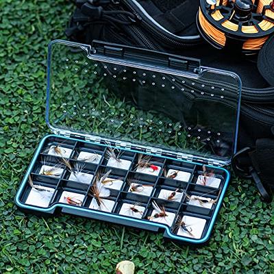 Fishing Lure Box,Fly Fishing Box Waterproof Waterproof Fly Fishing Box  Fishing Flies Box Highly Recommended 