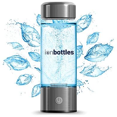 ionBottles® - Original Rechargeable Portable Glass Hydrogen Water Generator  Bottle with PEM and SPE Technology for a Perfectly Balanced pH Released Hydrogen  Water Ionizer - Yahoo Shopping